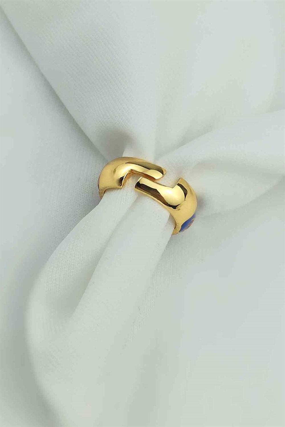 Ayarlanabilir Renkli Mineli Göz Yüzük TrYüzü1221