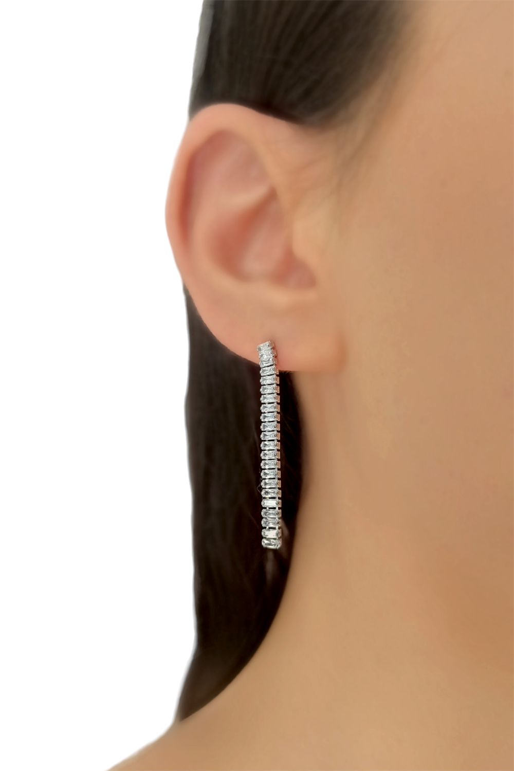 Baget Taş Su Yolu Küpe TrKüpe35216 