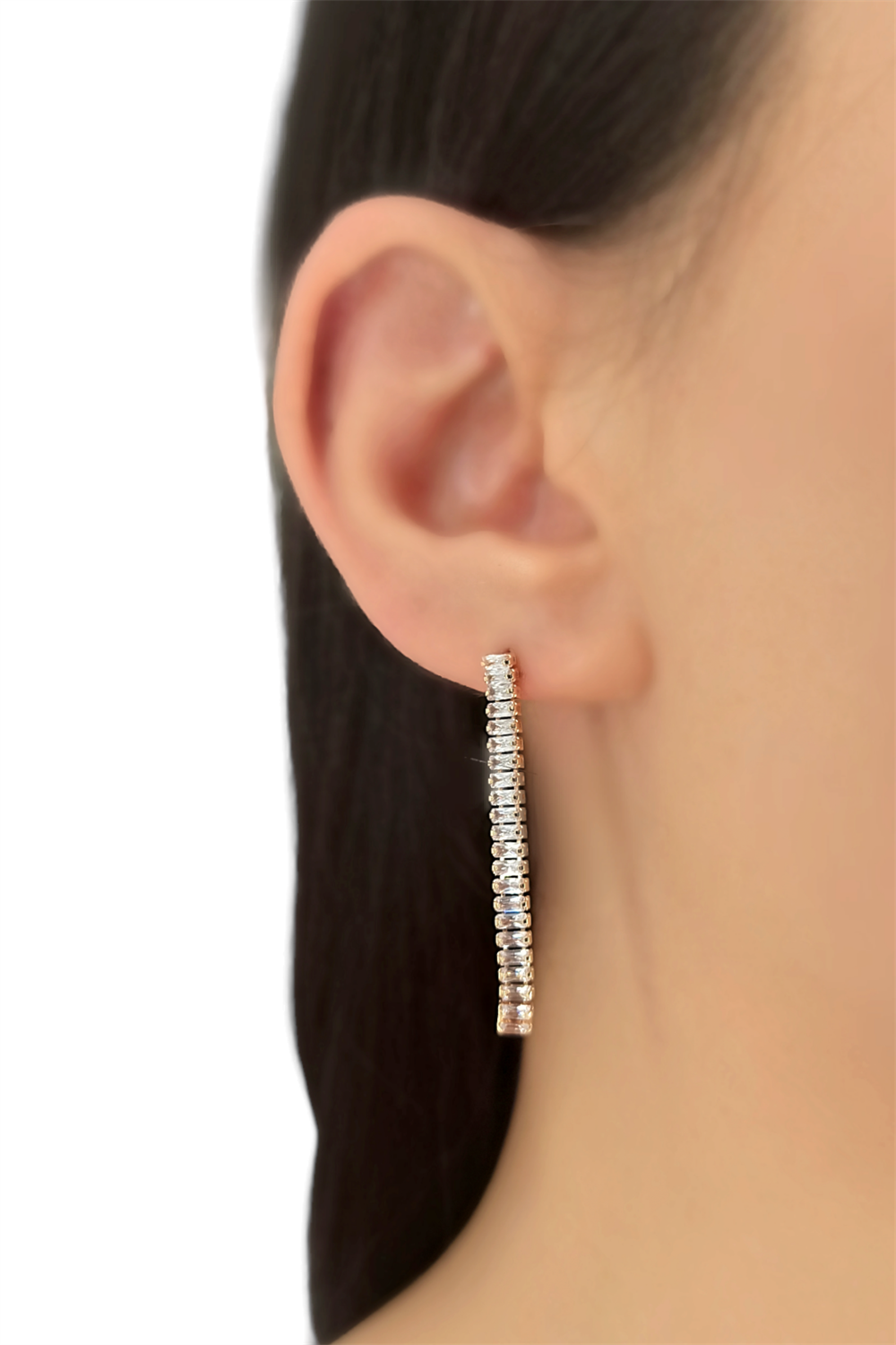 Baget Taş Su Yolu Küpe TrKüpe35216 