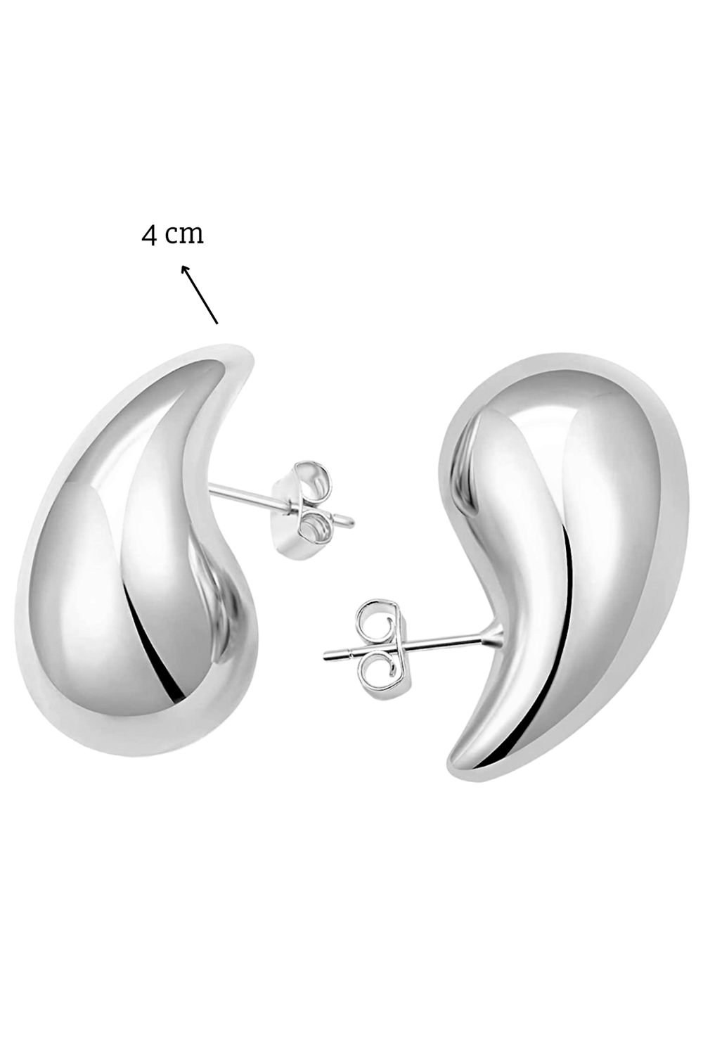 Bogetto Gözyaşı Damlası Damla Küpe(Büyük)