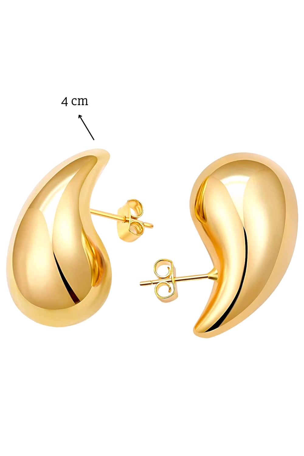 Bogetto Gözyaşı Damlası Damla Küpe(Büyük)