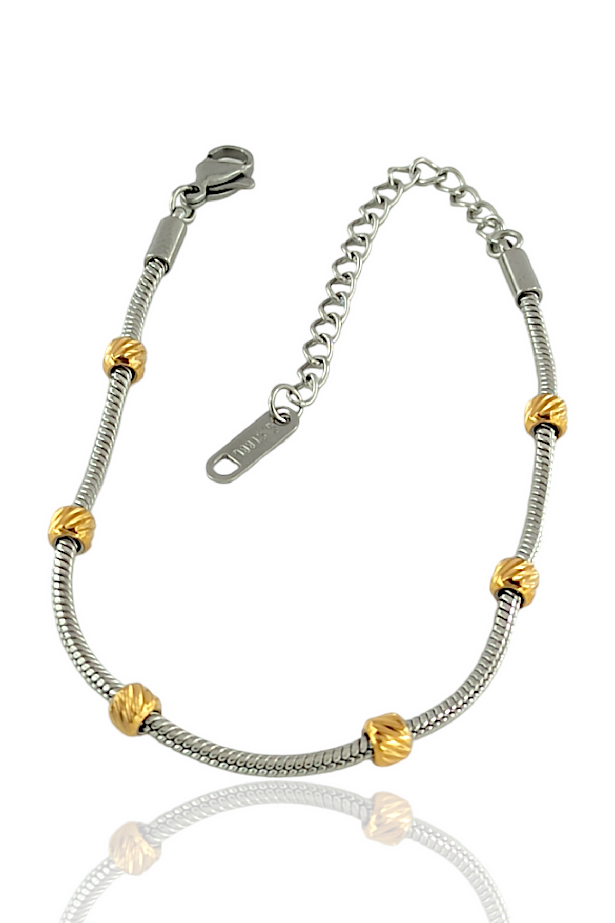 Çelik Dorika Yılan Zincir Bileklik