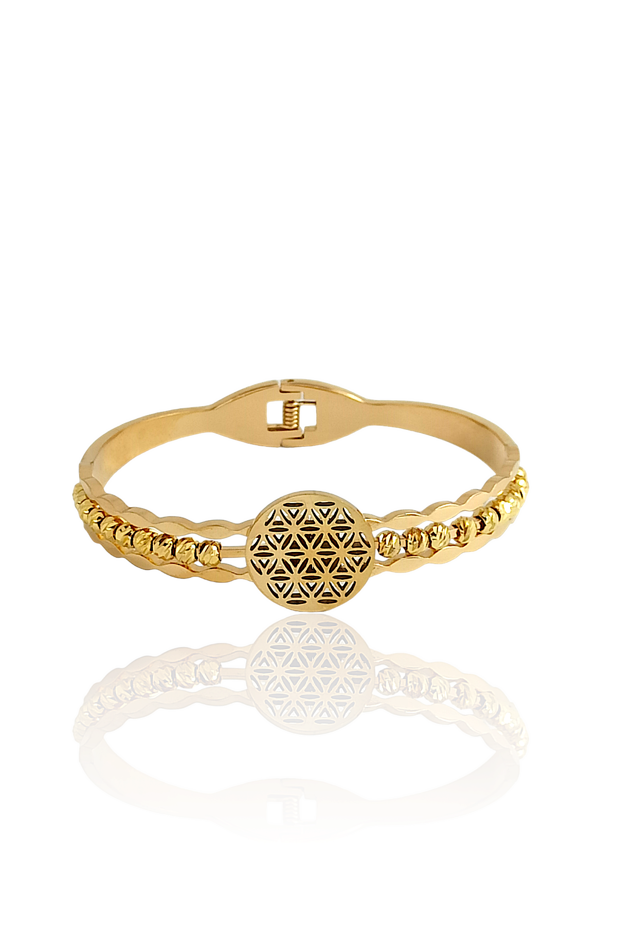 Çelik Önden Açılabilir Dorika Kelepçe Bileklik