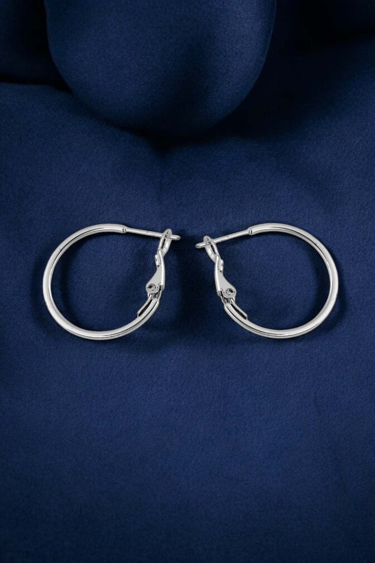 Çelik Renk Atmaz Halka Küpe (20mm)