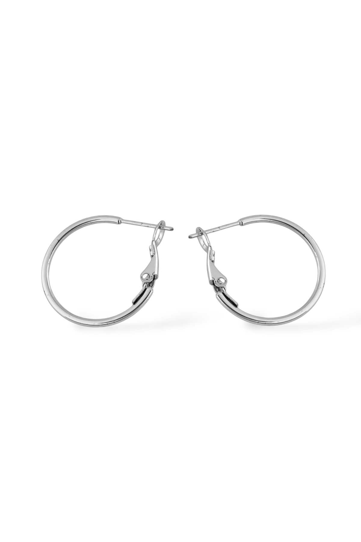 Çelik Renk Atmaz Halka Küpe (20mm)