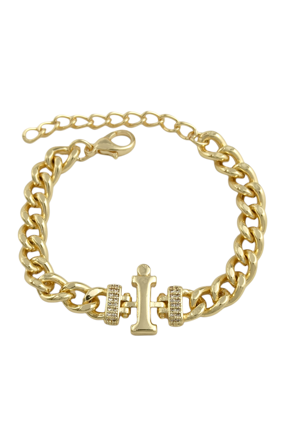 Gold İ Harf Bileklik TrBilek70358