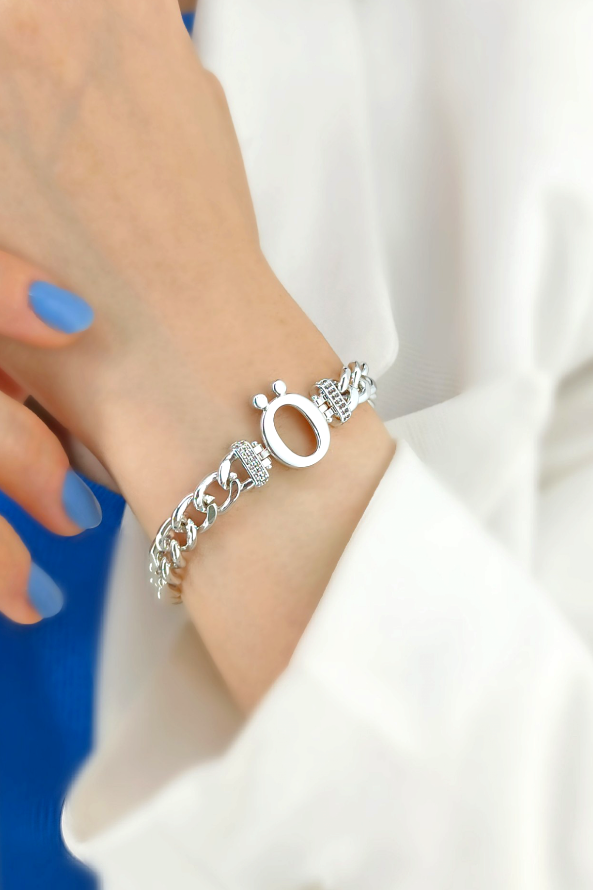 Gold Ö Harf Bileklik TrBilek7719 B34003