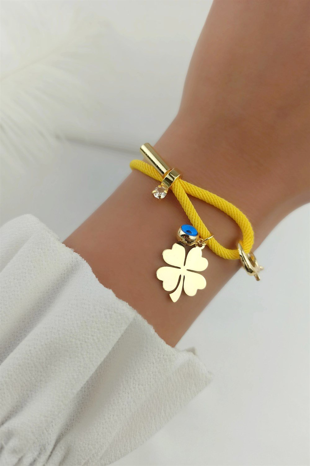 İp Yonca Bileklik TrBilek7981