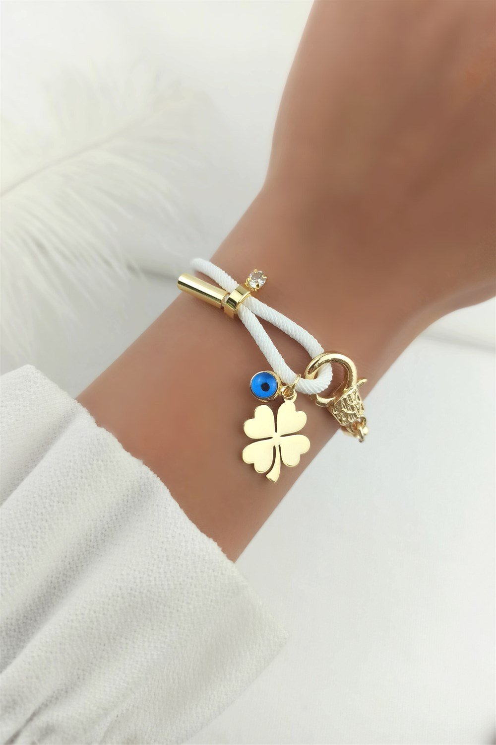 İp Yonca Bileklik TrBilek7981