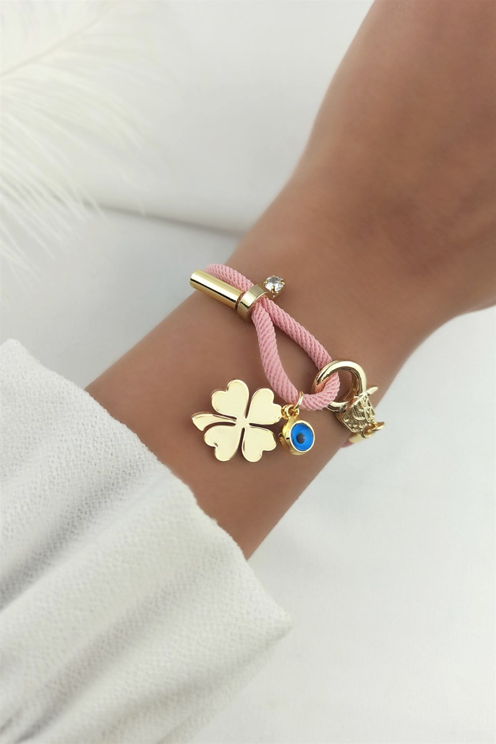 İp Yonca Bileklik TrBilek7981