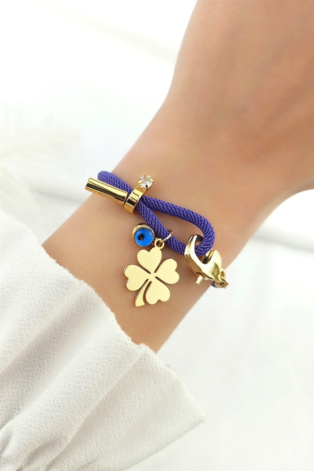 İp Yonca Bileklik TrBilek7981