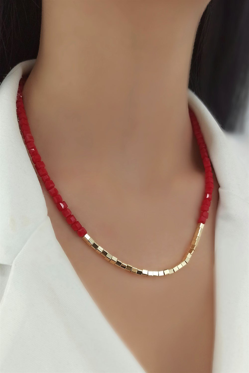 Kristal Boncuk Kolye TrKolye5943