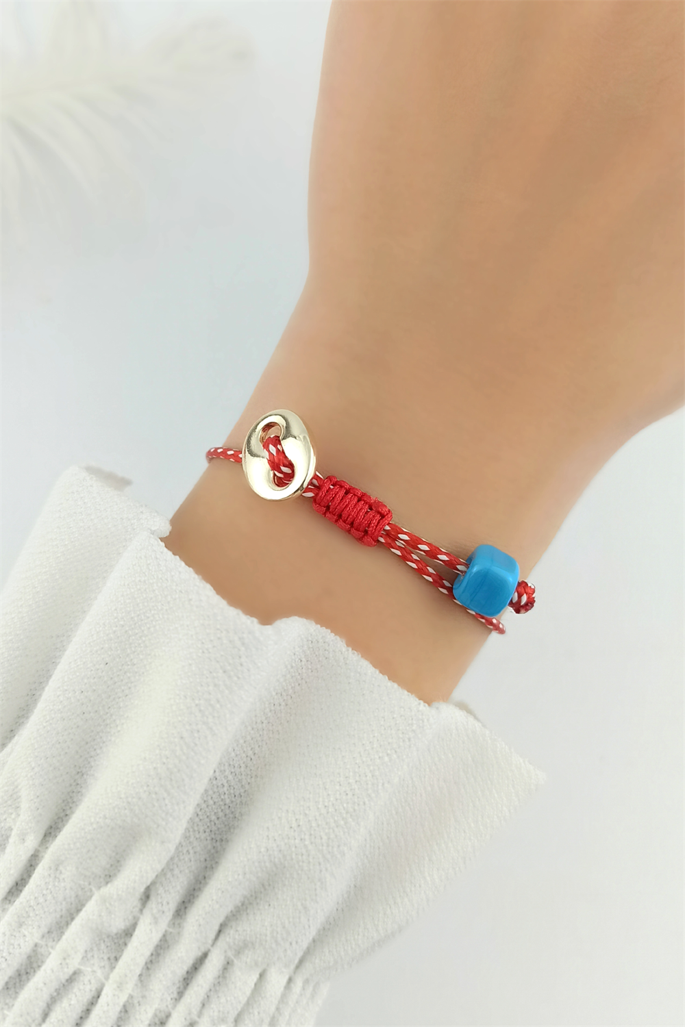 Marteniçka Bileklik Nostalji Boncuk Düğme BileklikTRBİLEK7868