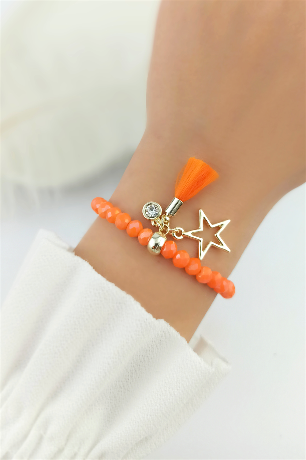 Misinalı Kristal Boncuk Bileklik TrBilek70190