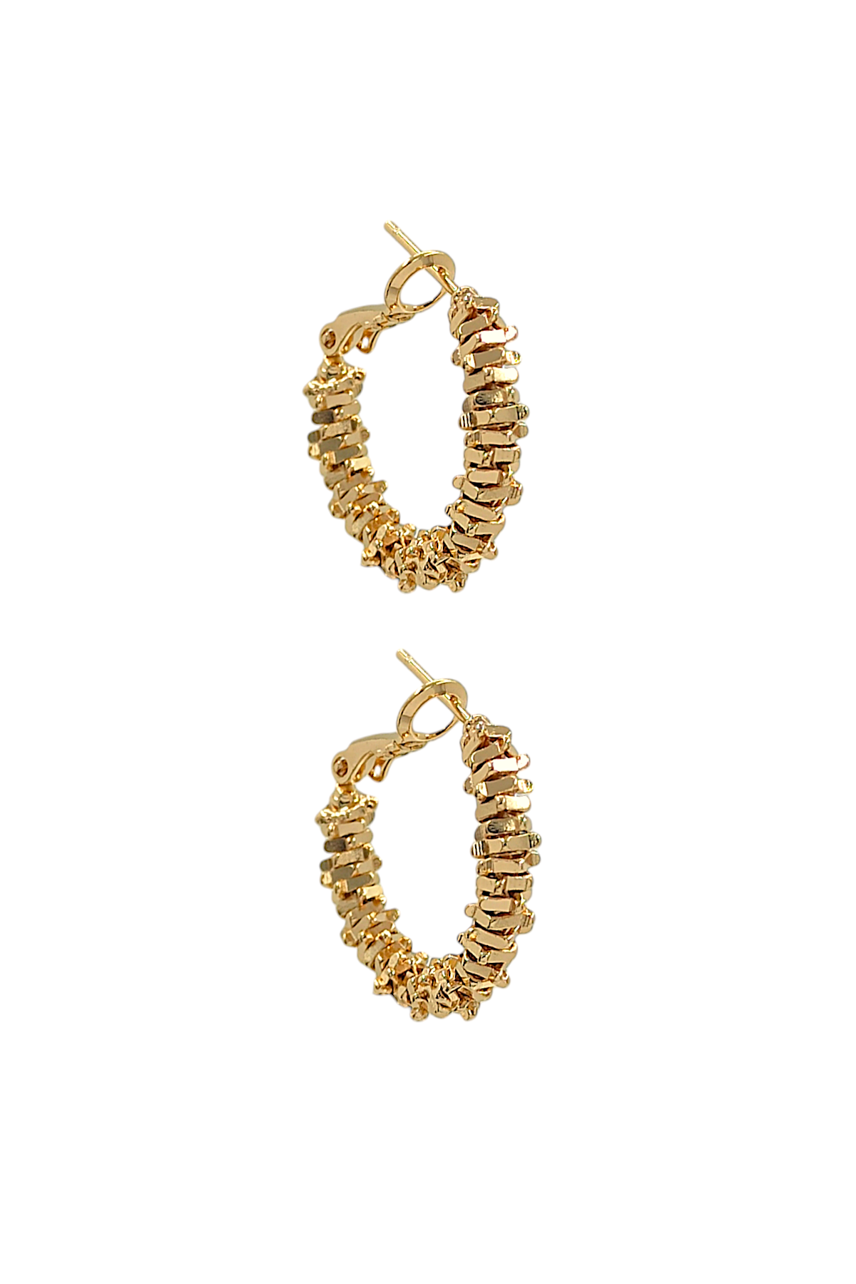 Premium 20 mm Kabartma Halka Küpe