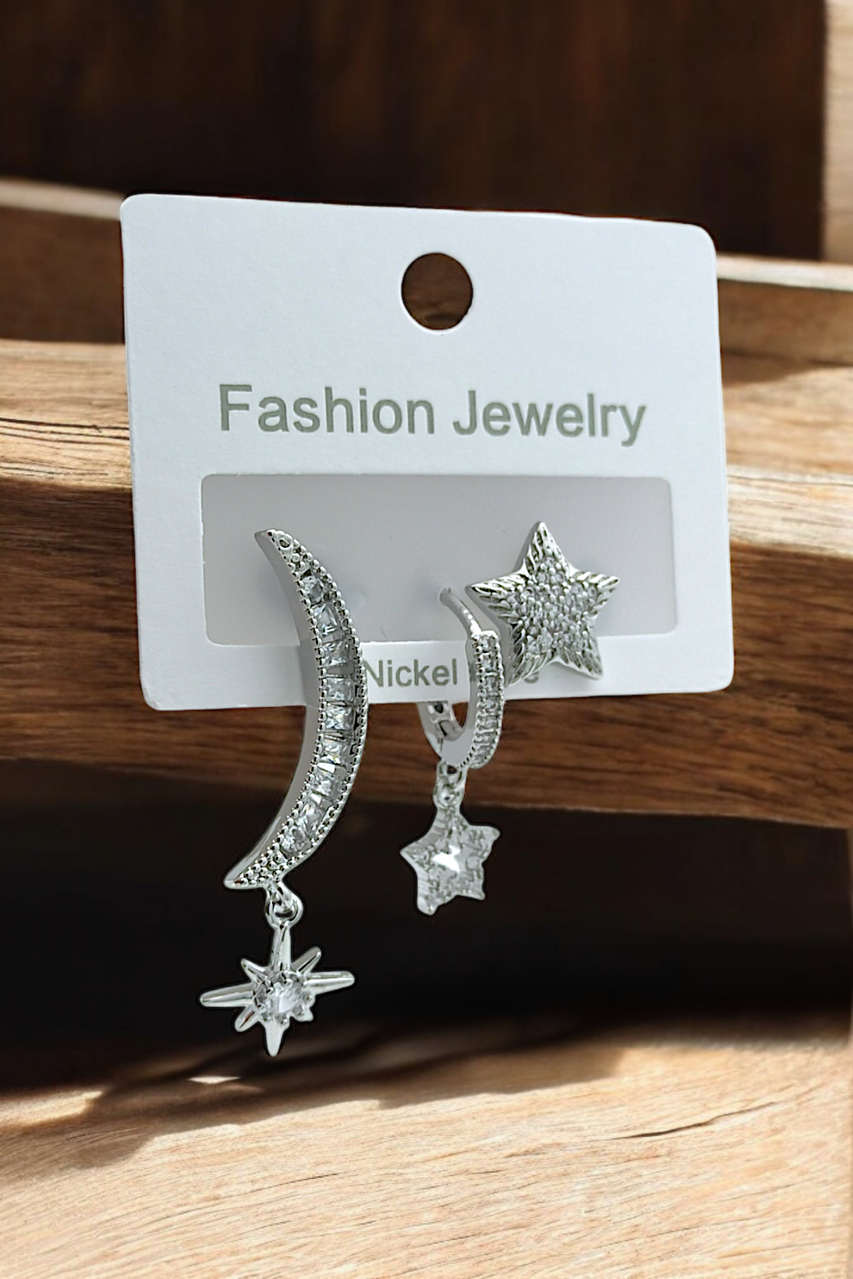 Premium 3'lü Kutup Yıldız Küpe Kombin 35636