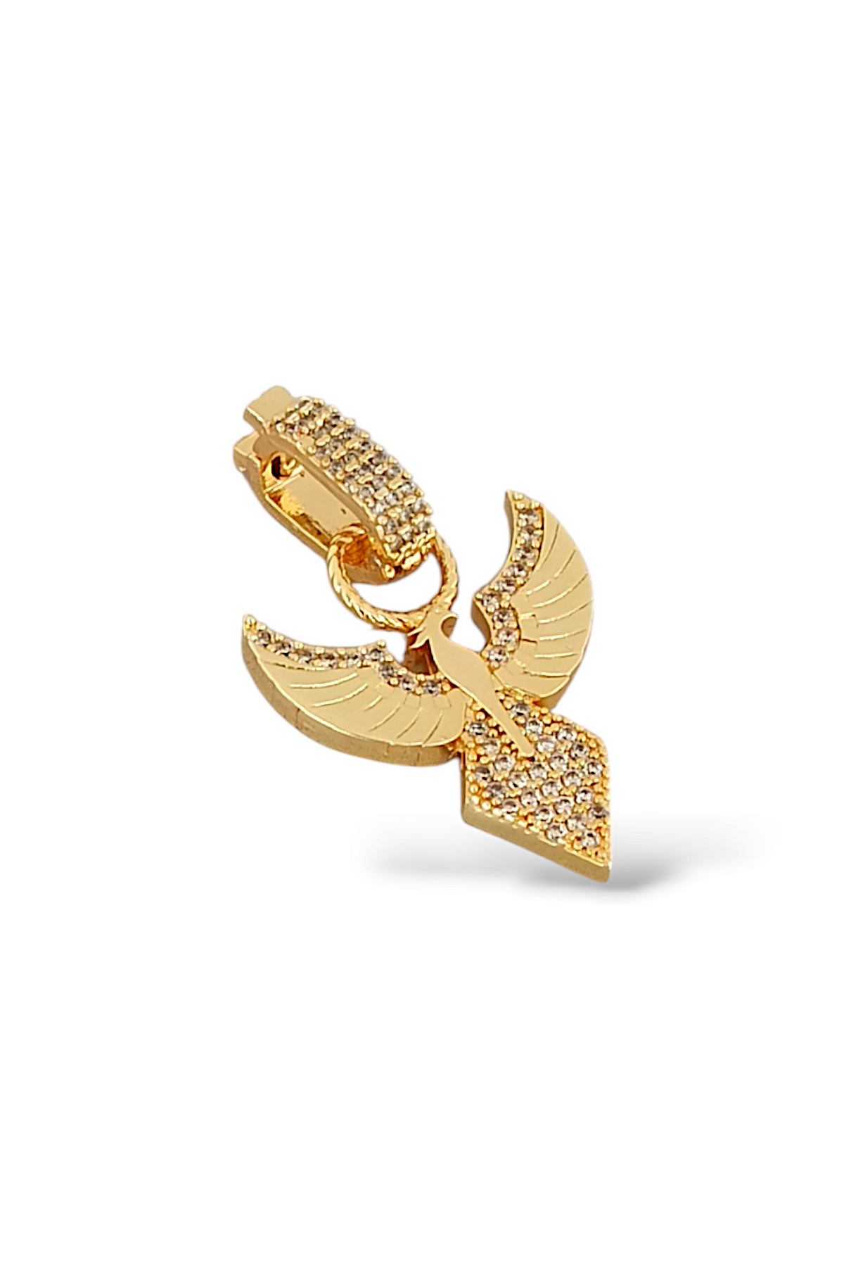 Premium Ajda Charm Taşlı Kuzey Yıldız Charm