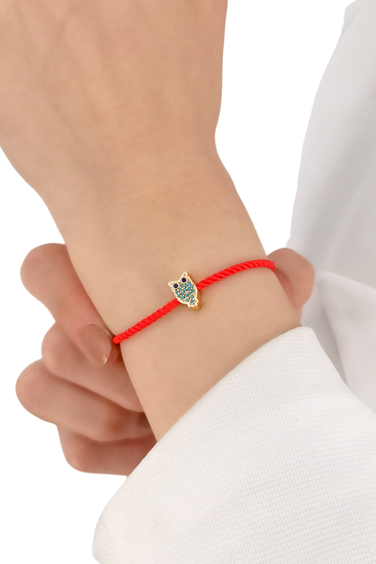 Premium Asansörlü Baykuş İp Bileklik