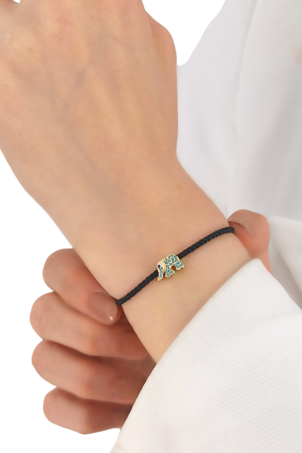 Premium Asansörlü Fil İp Bileklik