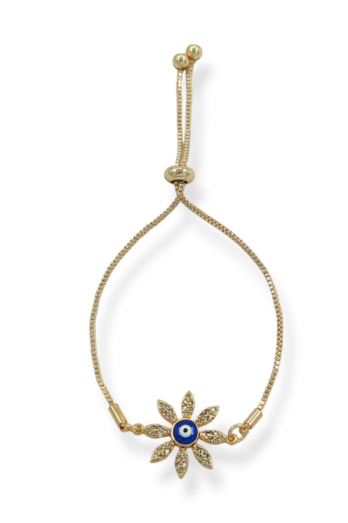 Premium Asansörlü Taşlı Çiçek Bileklik