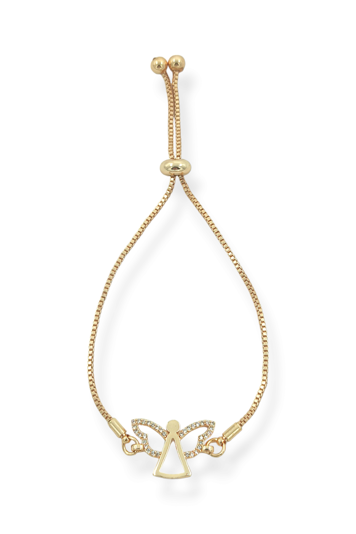 Premium Asansörlü Taşlı Melek Bileklik