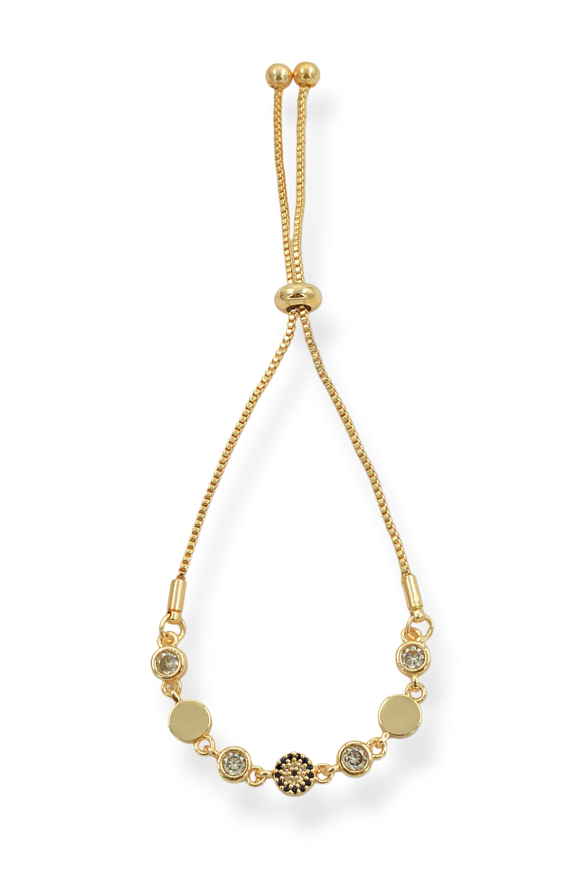 Premium Asansörlü Yuvarlak Plaka Bileklik