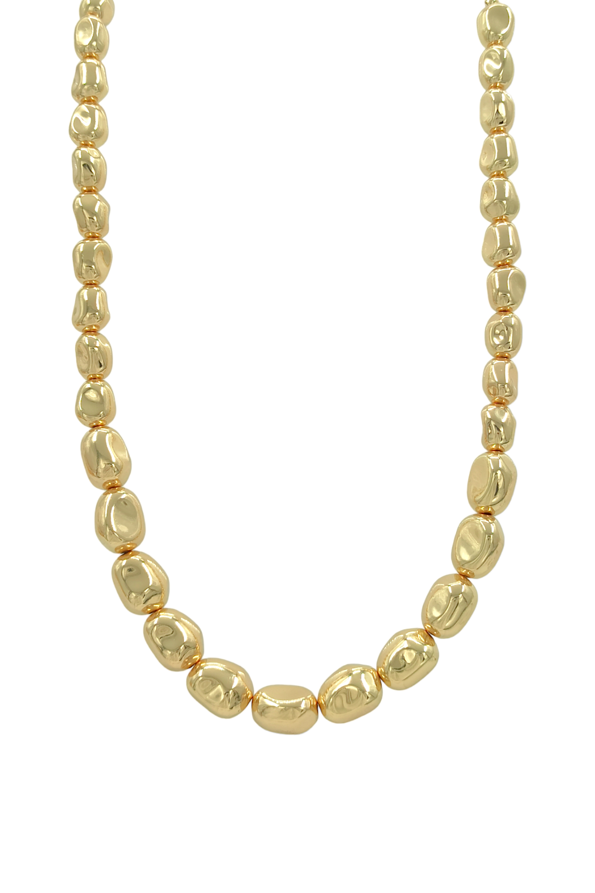 Premium Asimetrik Oval Top Kolye