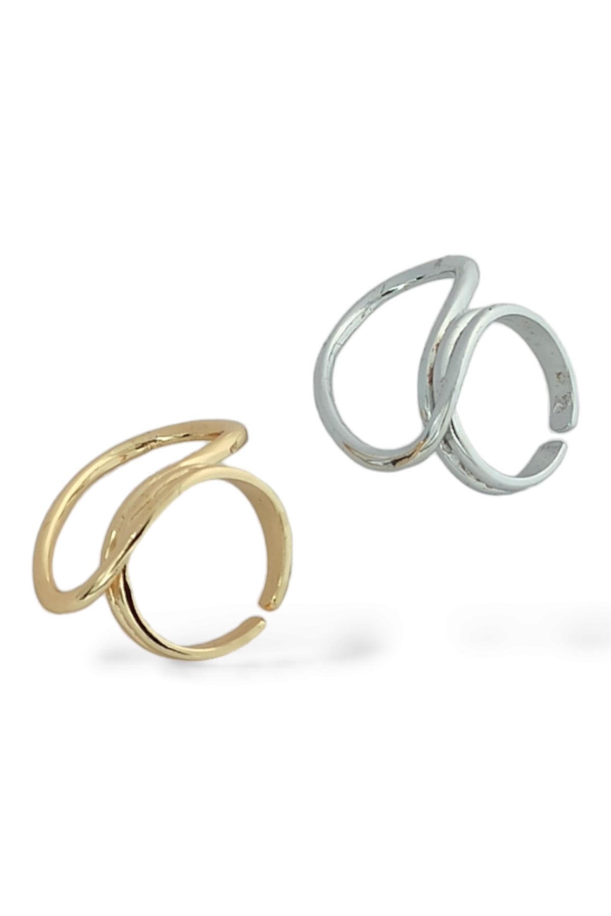 Premium Ayarlanabilir Geometrik Yüzük