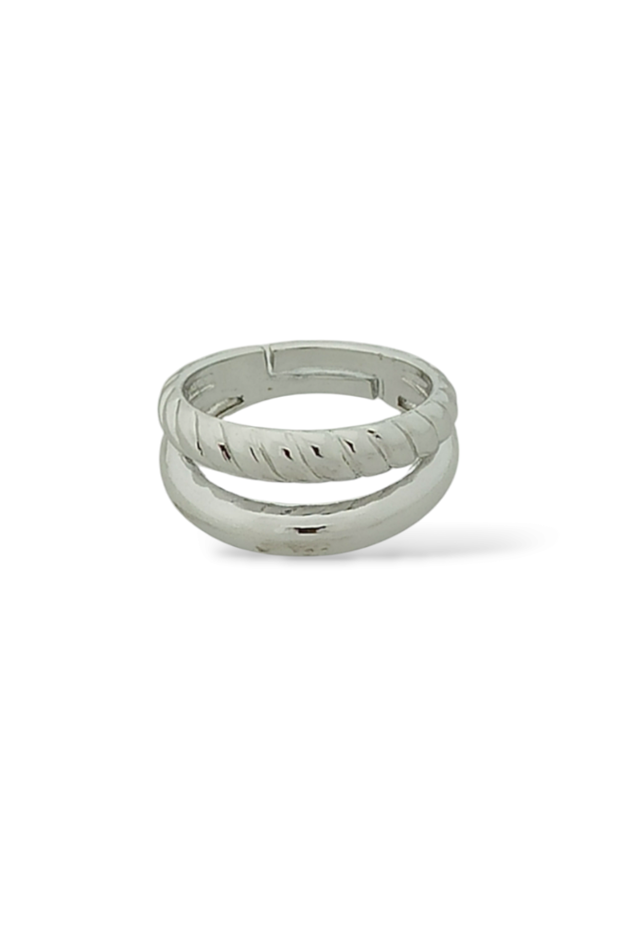 Premium Ayarlanabilir İki Sıra Burgu Yüzük