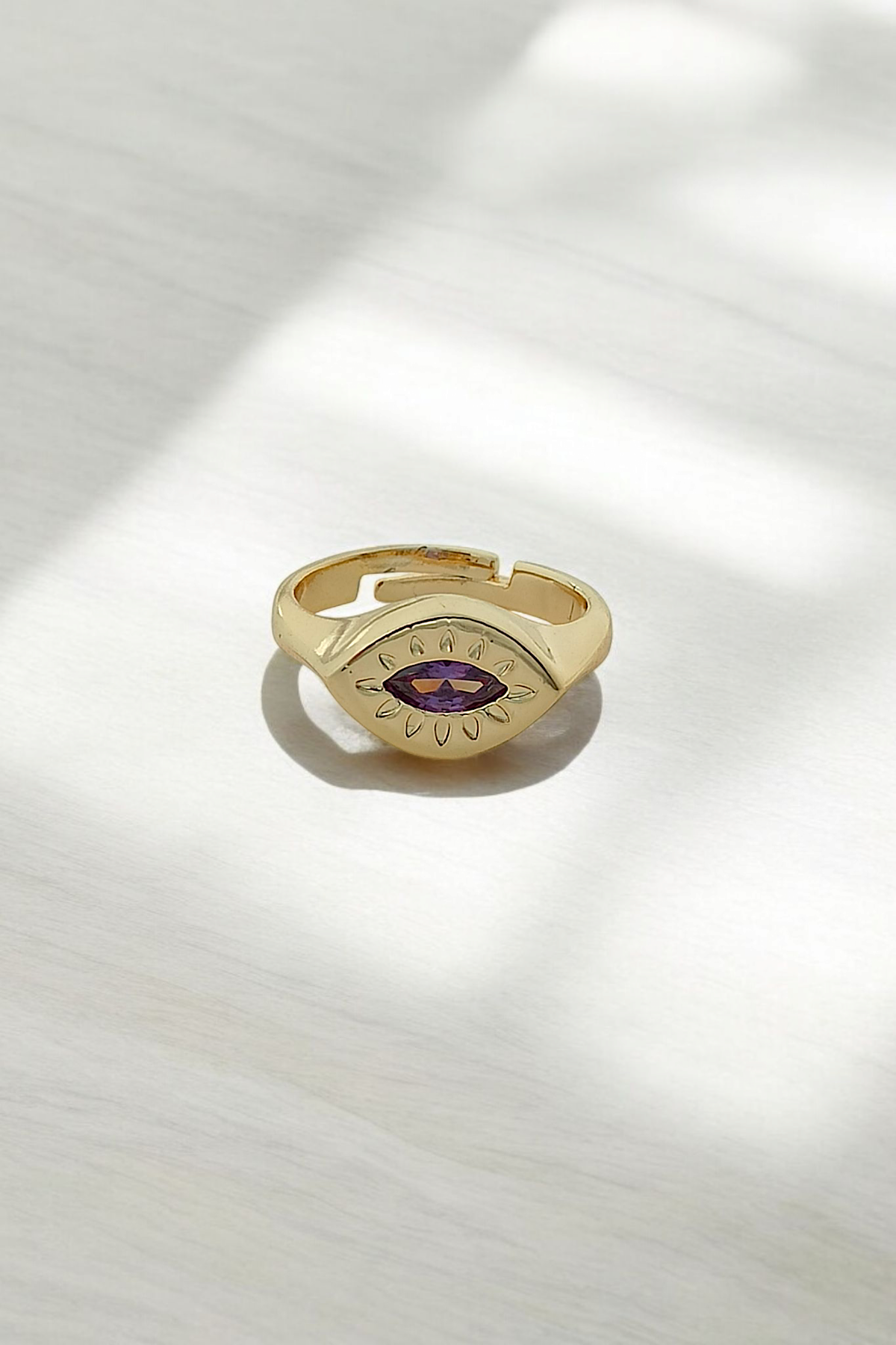 Premium Ayarlanabilir Plaka Göz Yüzük 1462