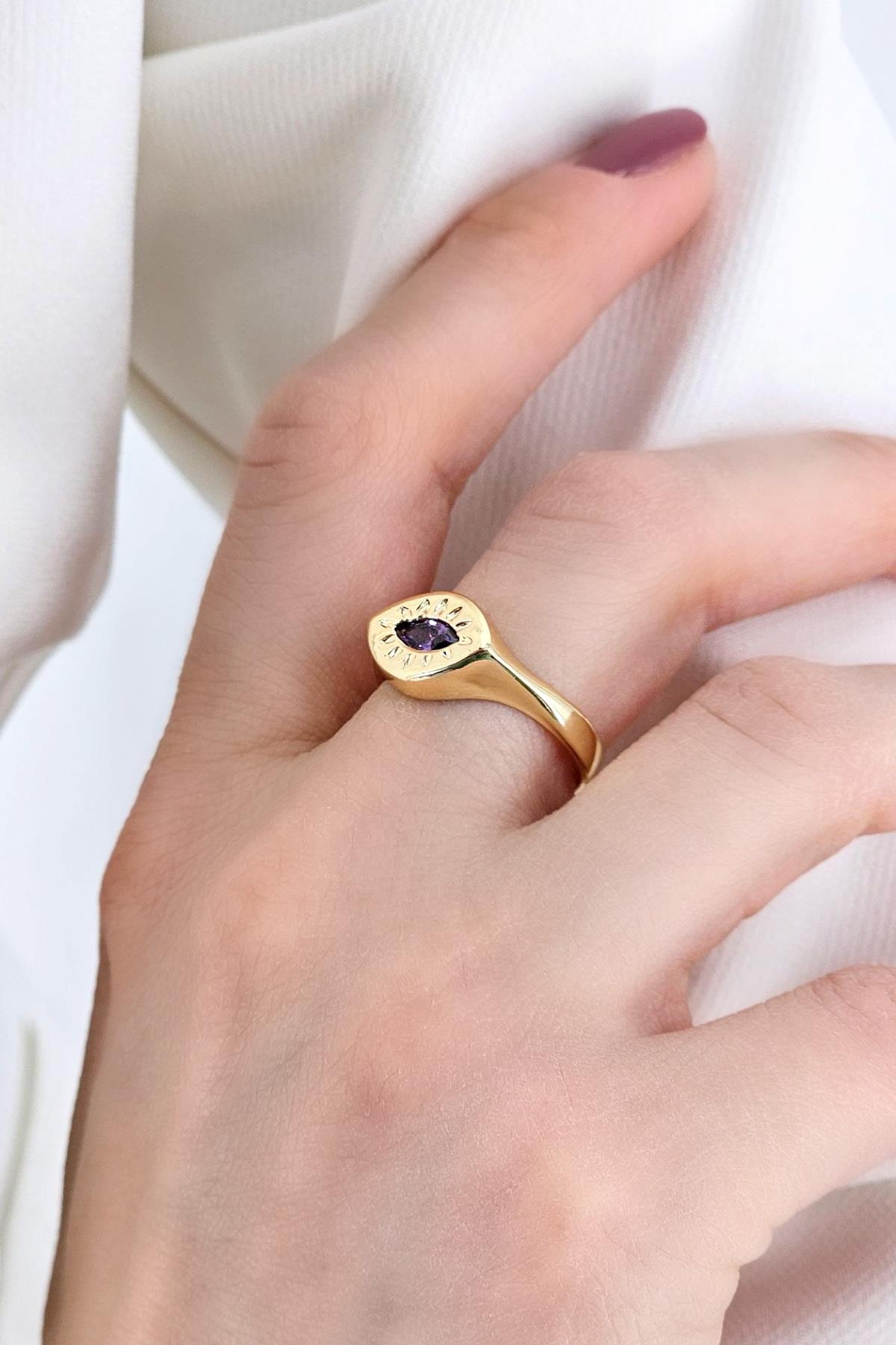 Premium Ayarlanabilir Plaka Göz Yüzük 1462