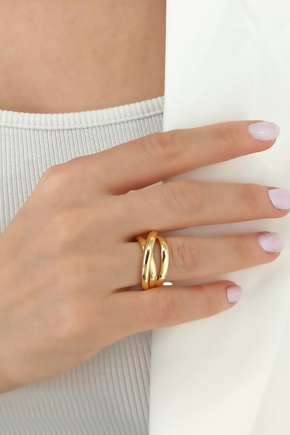 Premium Ayarlanabilir Üç Sıra Plaka Yüzük