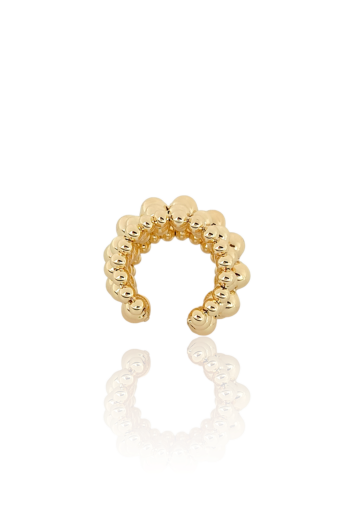 Premium Beş Sıra Boncuklu Kırkırdak Küpe