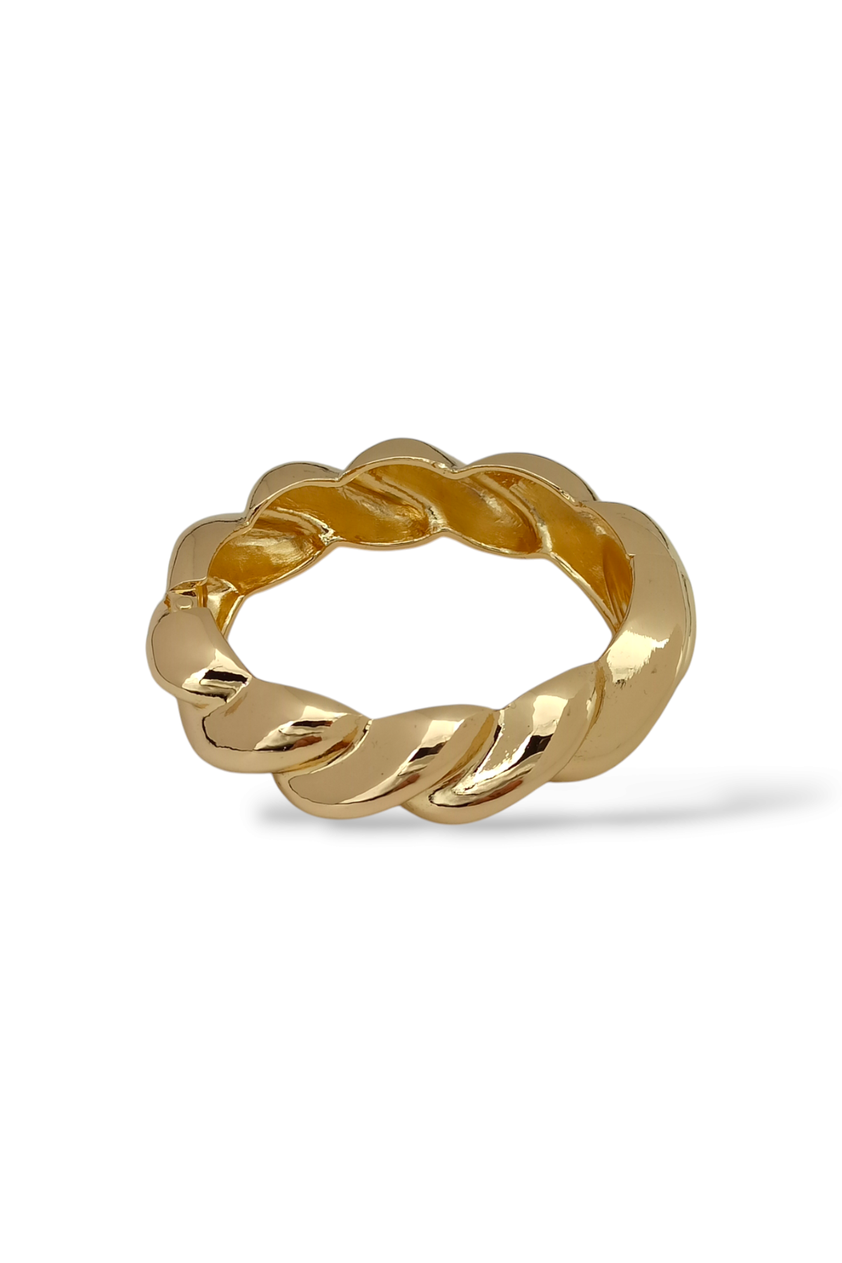 Premium Bombeli Plaka Burgu Kelepçe Bileklik