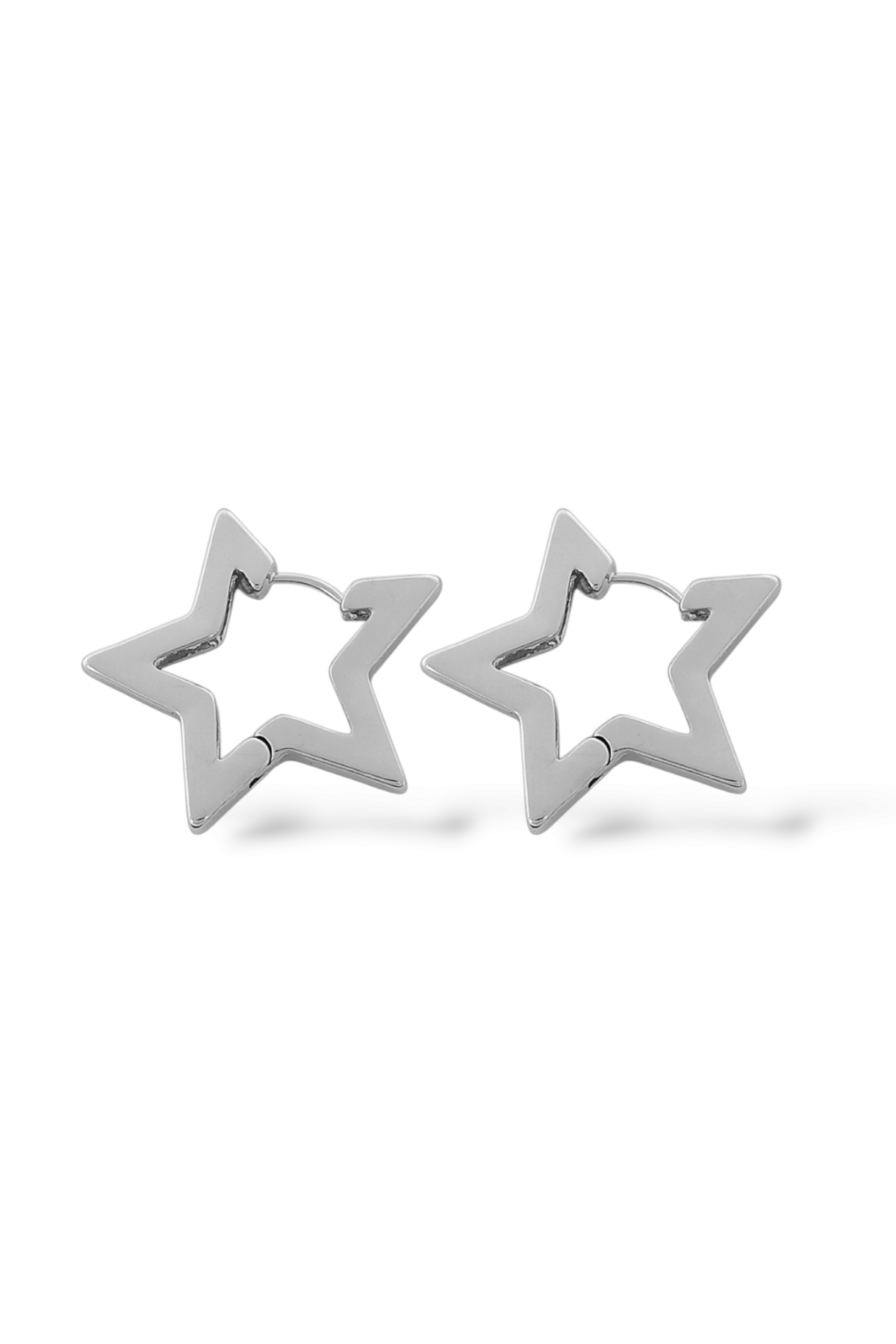 Premium Bombeli Yıldız Küpe