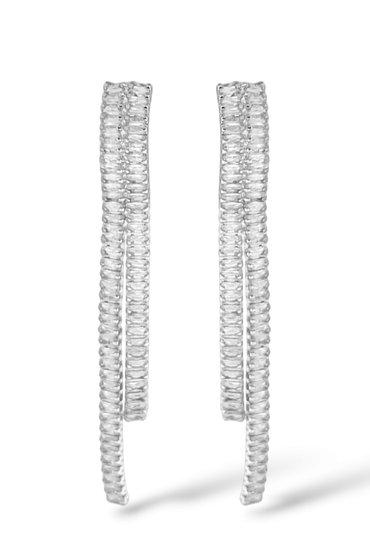 Premium İnce Baget Su Yolu Küpe