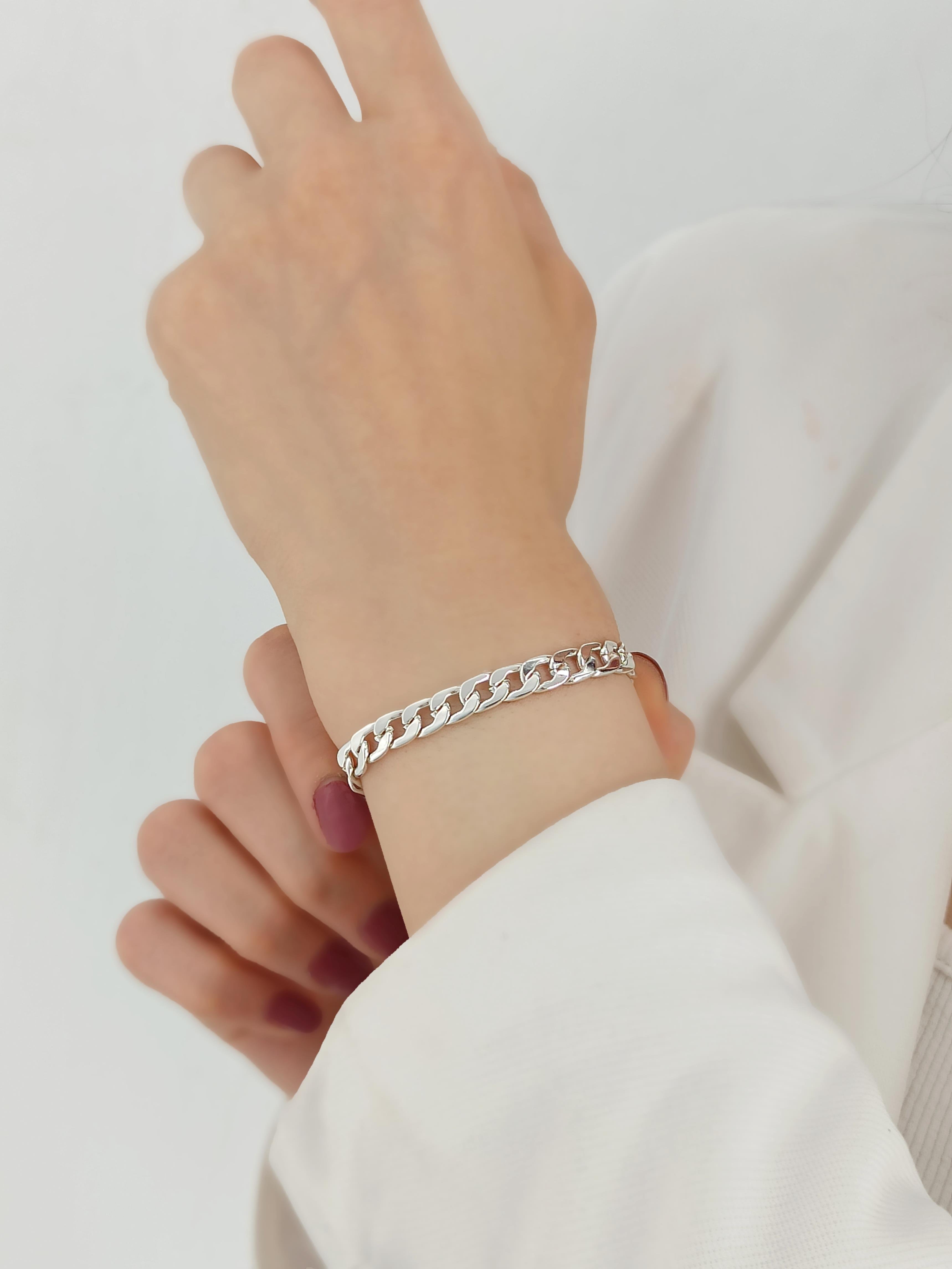 Premium İnce Klasik Zincir Bileklik