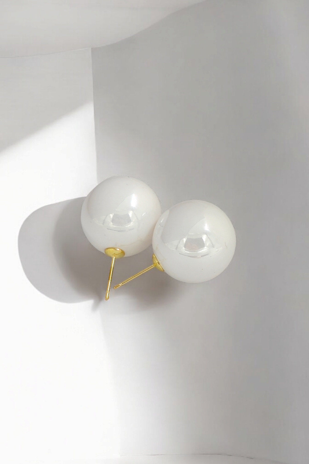 Premium İnci Top Küpe