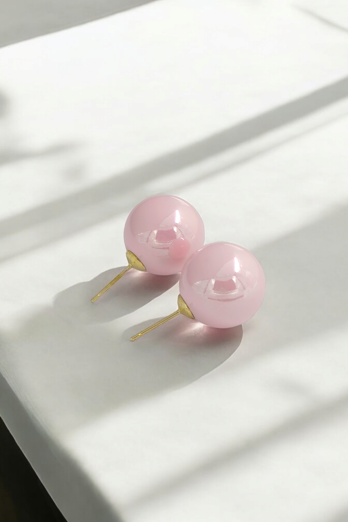 Premium İnci Top Küpe