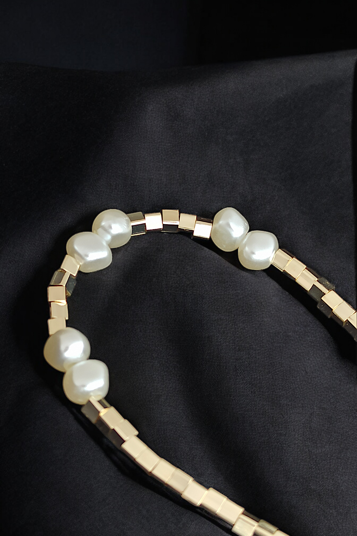 Premium Küp Boncuk İncili Bileklik