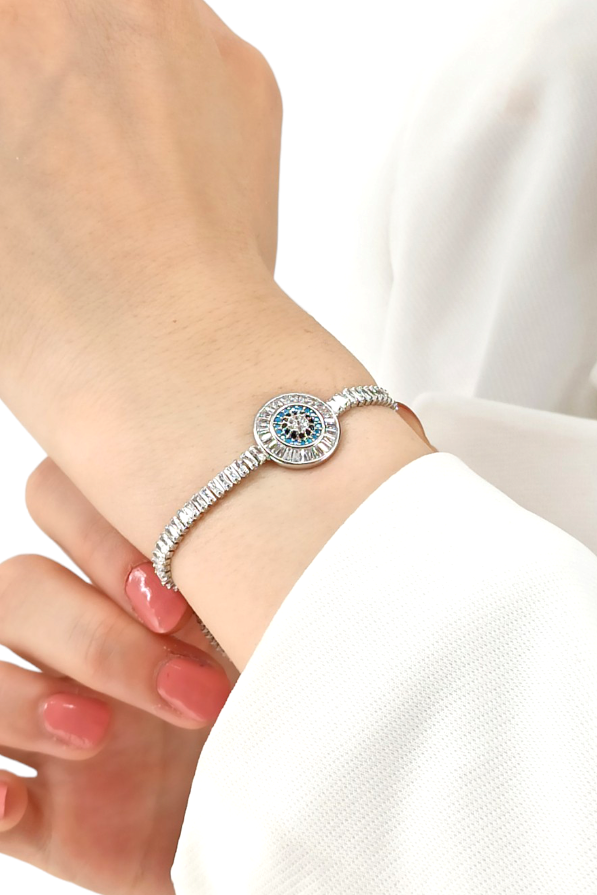 Premium Nazar Boncuk Baget Su Yolu Bileklik 