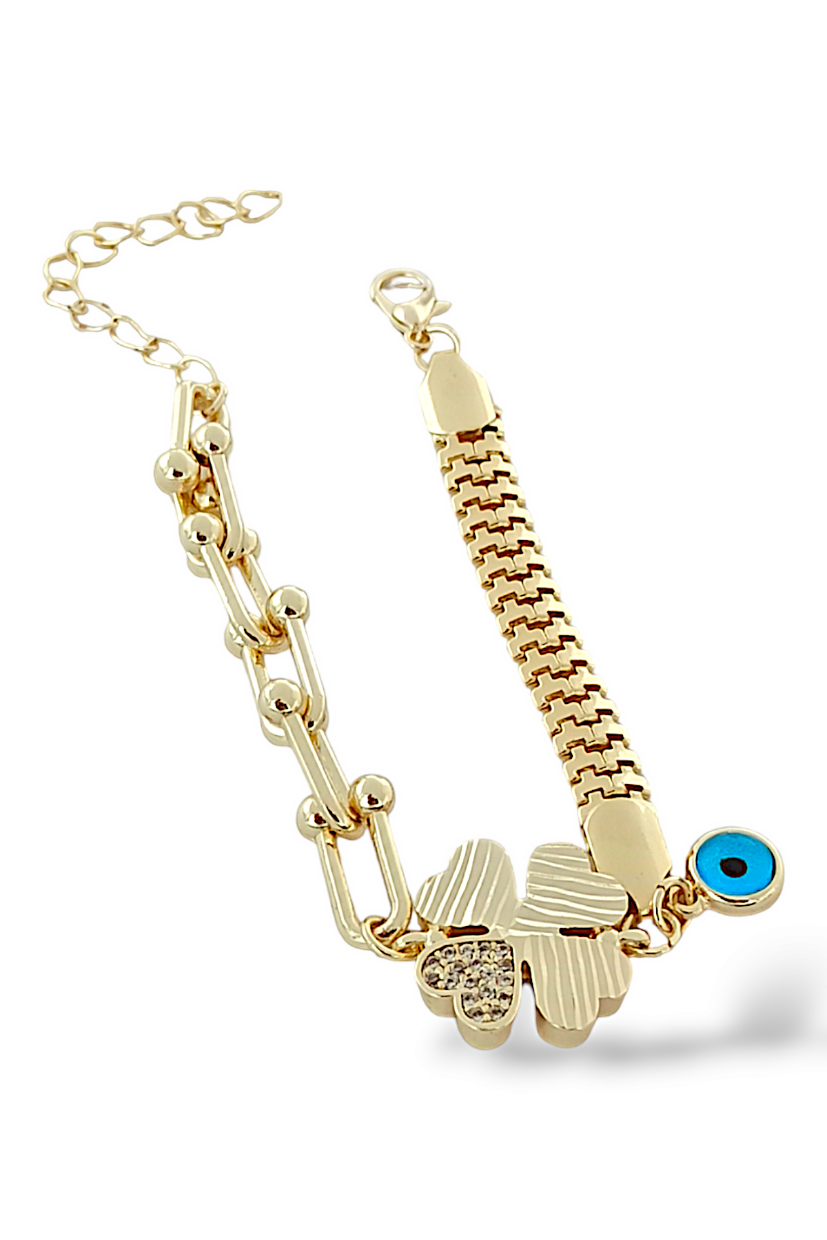 Premium Nazar Boncuk Yonca Bileklik