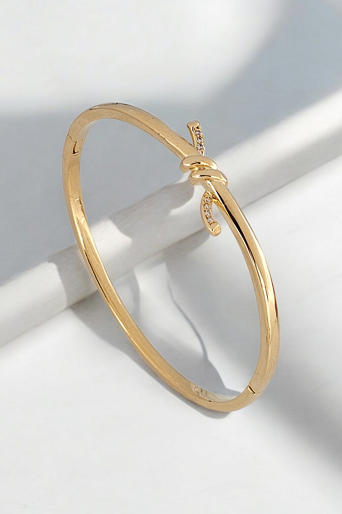 Premium Taşlı Düğüm Kelepçe Bileklik