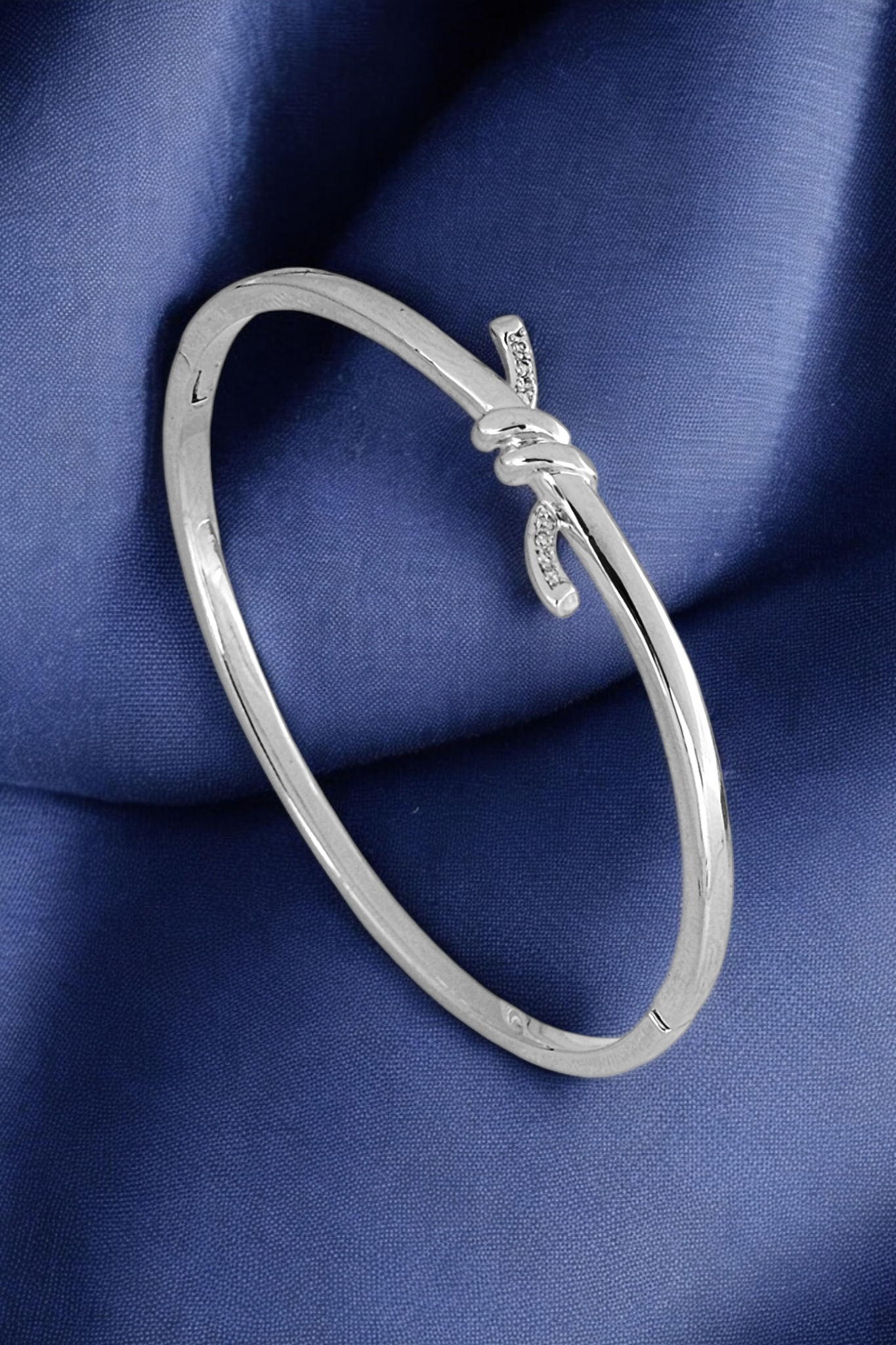 Premium Taşlı Düğüm Kelepçe Bileklik