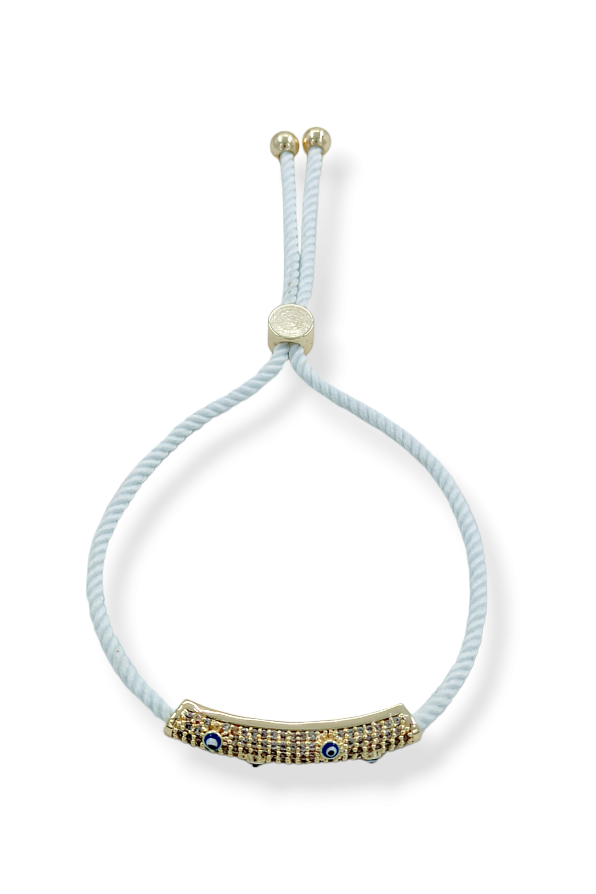 Premium Taşlı Göz İp Bileklik 