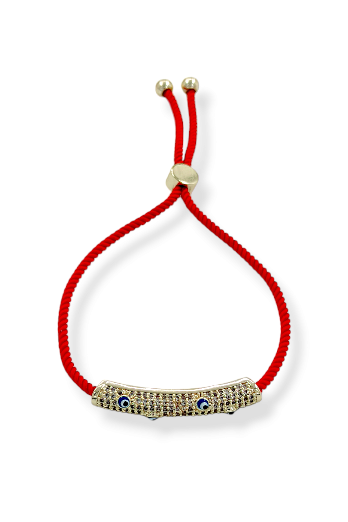 Premium Taşlı Göz İp Bileklik 
