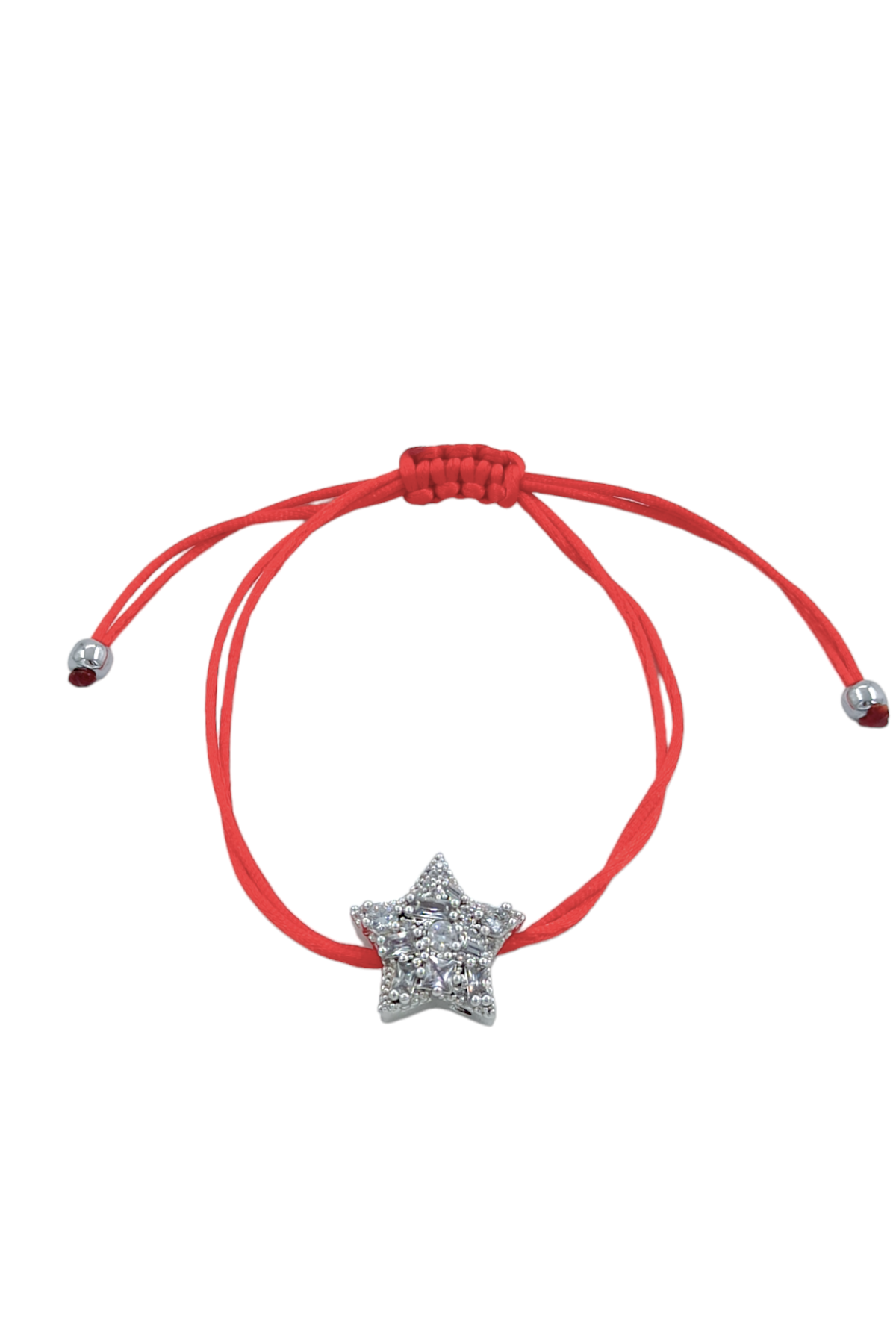 Premium Taşlı Yıldız İp Bileklik