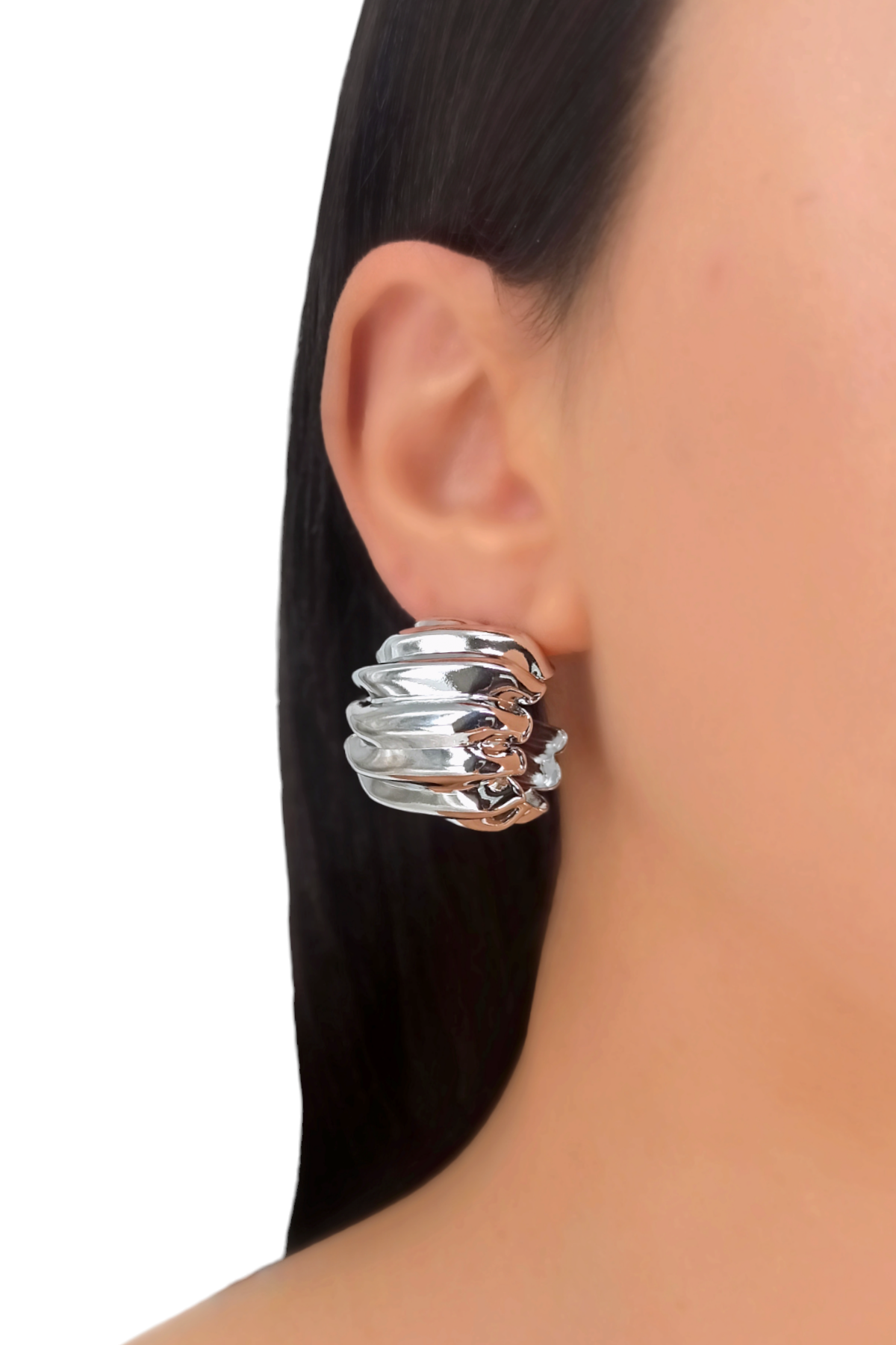 Premium Üç Boyutlu Kabartma Küpe