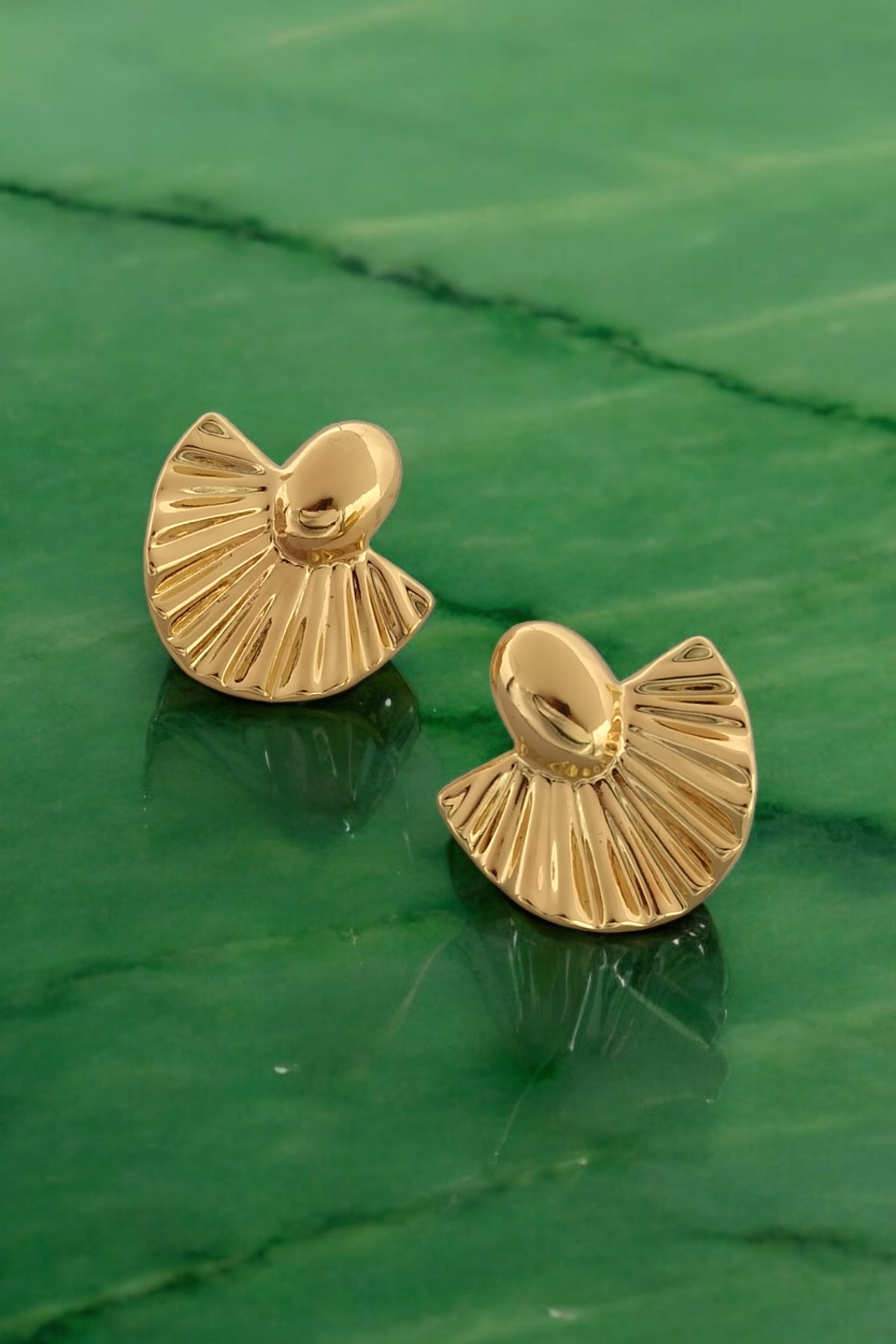 Premium Xuping Renk Atmaz Parlak Plaka Küpe