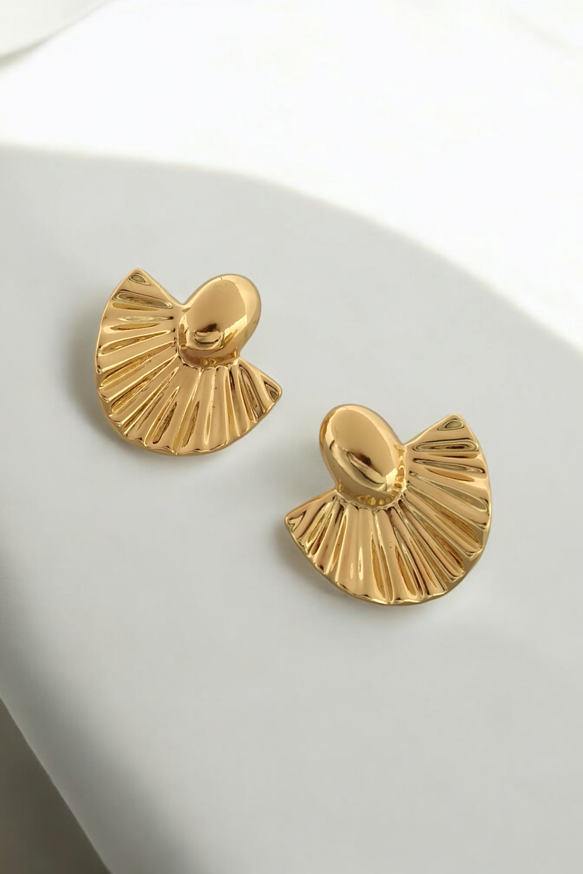 Premium Xuping Renk Atmaz Parlak Plaka Küpe